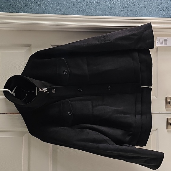 NWT Bernardo Wooly Chest Pocket Flap Patch Pockets Zippered XL - Picture 5 of 16